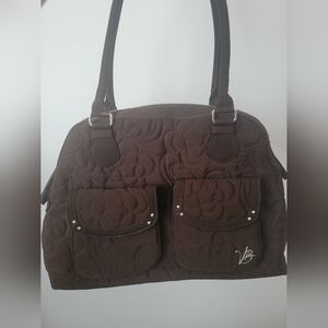 Vera Bradley Chocolate Brown Satchel